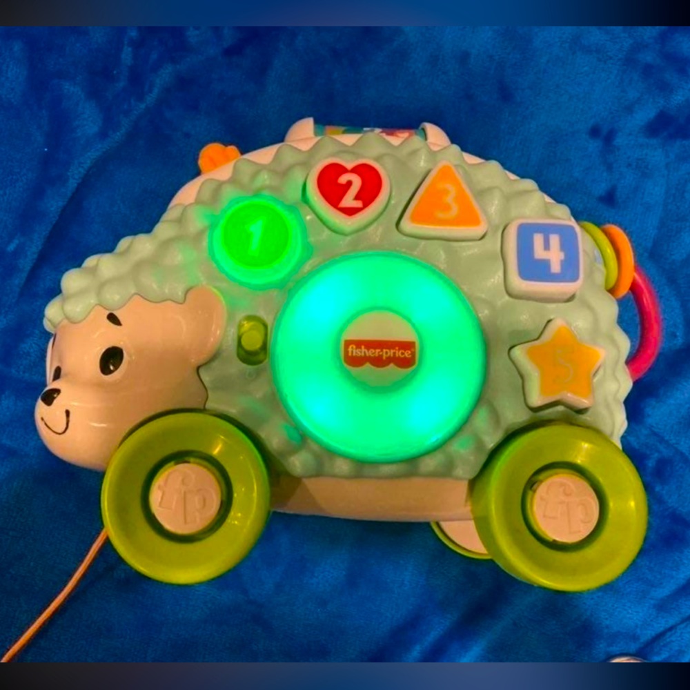 Fisher Price Linkimals Happy Shapes Hedgehog Educational Lights Sounds